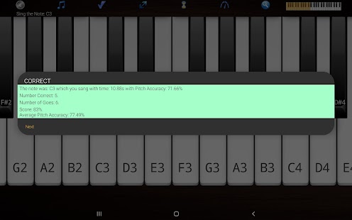 Stimmtraining Profi Screenshot