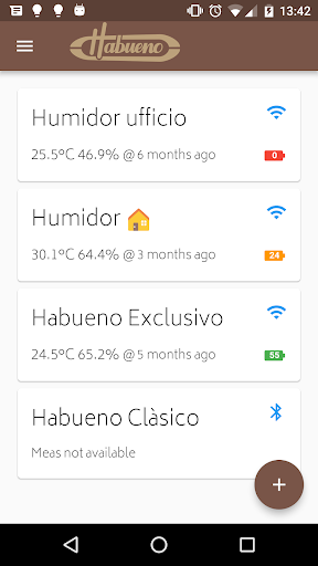 Android application Habueno screenshort
