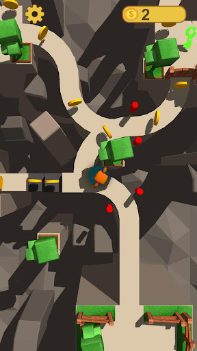 On the edge of the abyss Roll the Ball