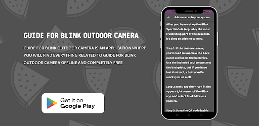 Guide for Blink Outdoor Camera Screen 2