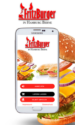 Android application Fritz Burger screenshort