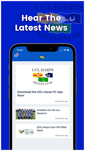 UCL Harps FC Screen 2