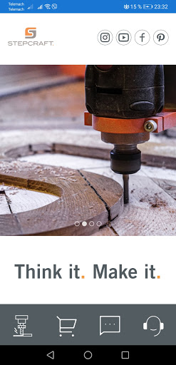 STEPCRAFT Milling Calculator Screen 2