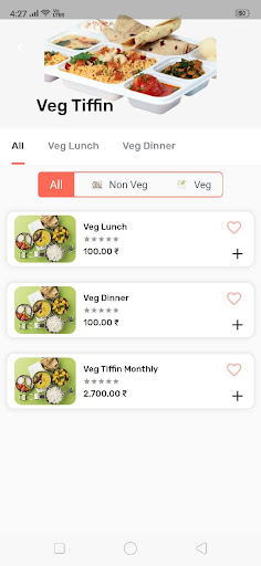 FoodVilas Screen 3
