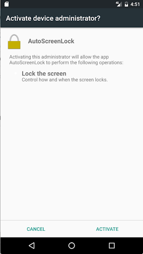 AutoScreenLock Screen 2