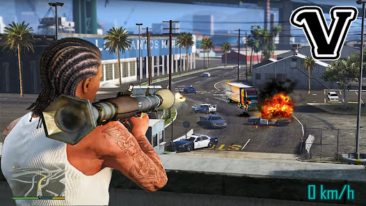 Screenshot 6 Gangster Theft Auto V Game android