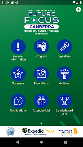 Android application ATAC Future Focus 2023 screenshort