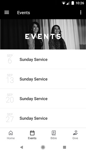 Captivate Church Milpitas Screen 2