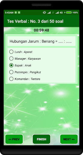 Tes Potensi Akademik (TPA) Screen 3