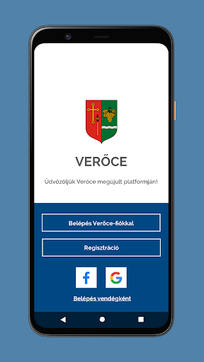 Android application Verőce screenshort
