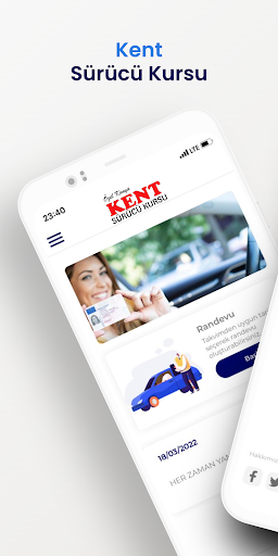 Android application Konya Kent Sürücü Kursu screenshort
