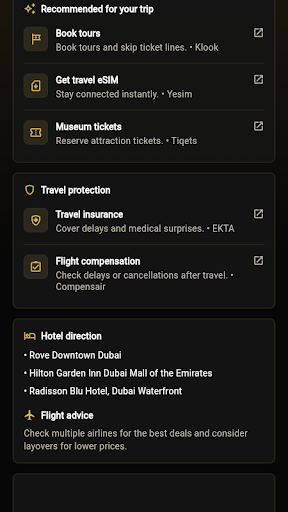 Travel Planner – Lux Trip screenshot 4