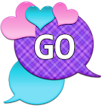 GO SMS - Loving Hearts 2 icon