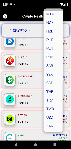 Crypto Realtime Screen 3