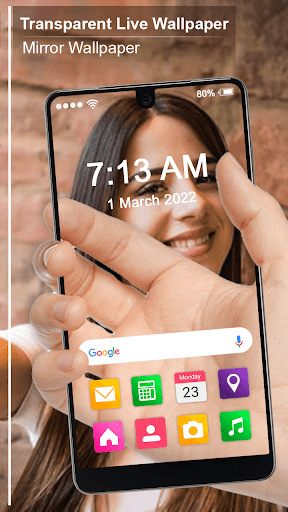 Transparent Live Wallpaper Screenshot