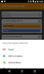 WiFi File Explorer PRO Captura de pantalla