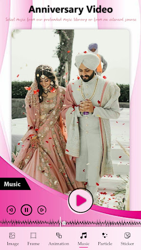 Anniversary video maker Screen 3