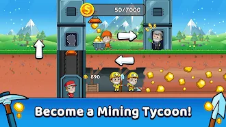 Game screenshot Idle Miner Tycoon: Gold & Cash mod apk