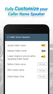 Caller Name Speaker :Announcer Screenshot