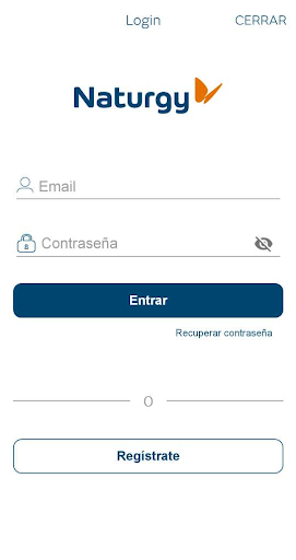 Android application Naturgy Easyrecarga screenshort
