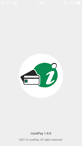 Android application IJustPay screenshort