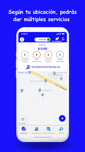 Android application Proveedor screenshort