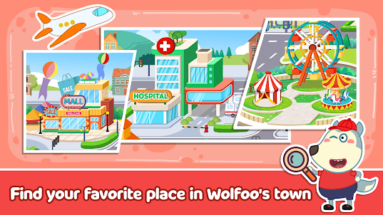 Wolfoo's Town: Dream City Game