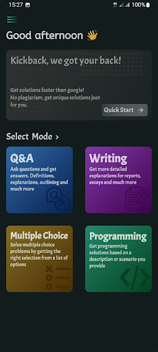 Android application Rescue AI screenshort