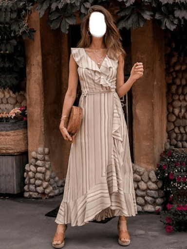 Wrap around Dress Selfie Screen 2