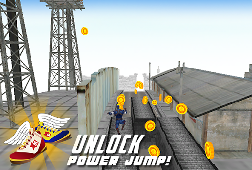 3D Captain Soldier Hero Run