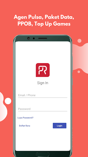 Android application PUTRA RELOAD: Agen Pulsa Murah screenshort