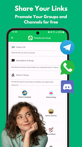 Solion - Groups for WhatsApp Screen 2