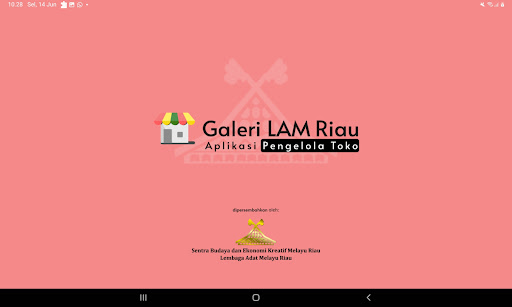 Android application Galeri LAM Aplikasi Kasir screenshort