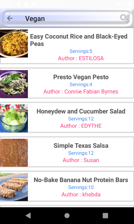 Vegan Recipes: cook easy food - 6.0 - (Android)