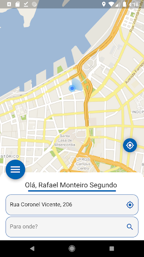 App Lotações Screen 2