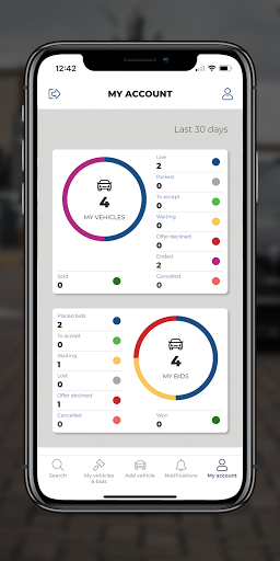 Android application Itrade30 screenshort