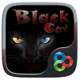 Black Cat Go Launcher Theme icon