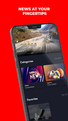 Android application Hapi News screenshort