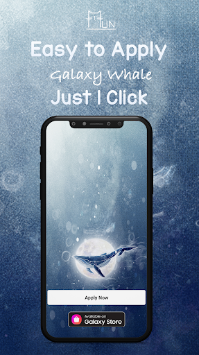 Android application Galaxy Whale _ KakaoTalk Theme screenshort