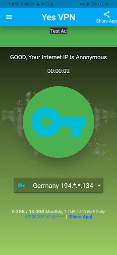 Yes VPN - Super Right VPN 2024 Screen 3