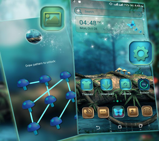 Android application Jungle Launcher Theme screenshort