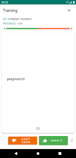 English-uzbek dictionary Screen 3