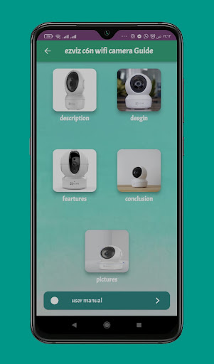 ezviz c6n wifi camera Guide Screen 2