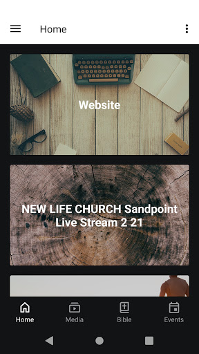 Android application New Life Church Sandpoint screenshort
