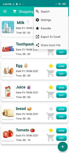 Daily Tasks List Screen 3