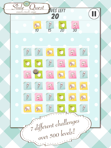 Slide Quest Match The Snacks