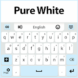 Pure White Keyboard icon