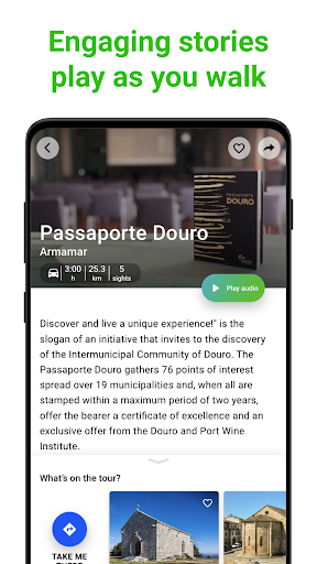 Armamar Tour Guide:SmartGuide Screen 2