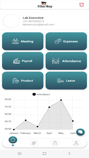 Android application Fillerboy Lab screenshort