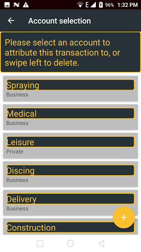 Fuel Record App Screen 3